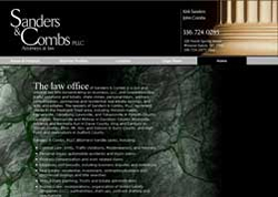 Sanders & Combs Website